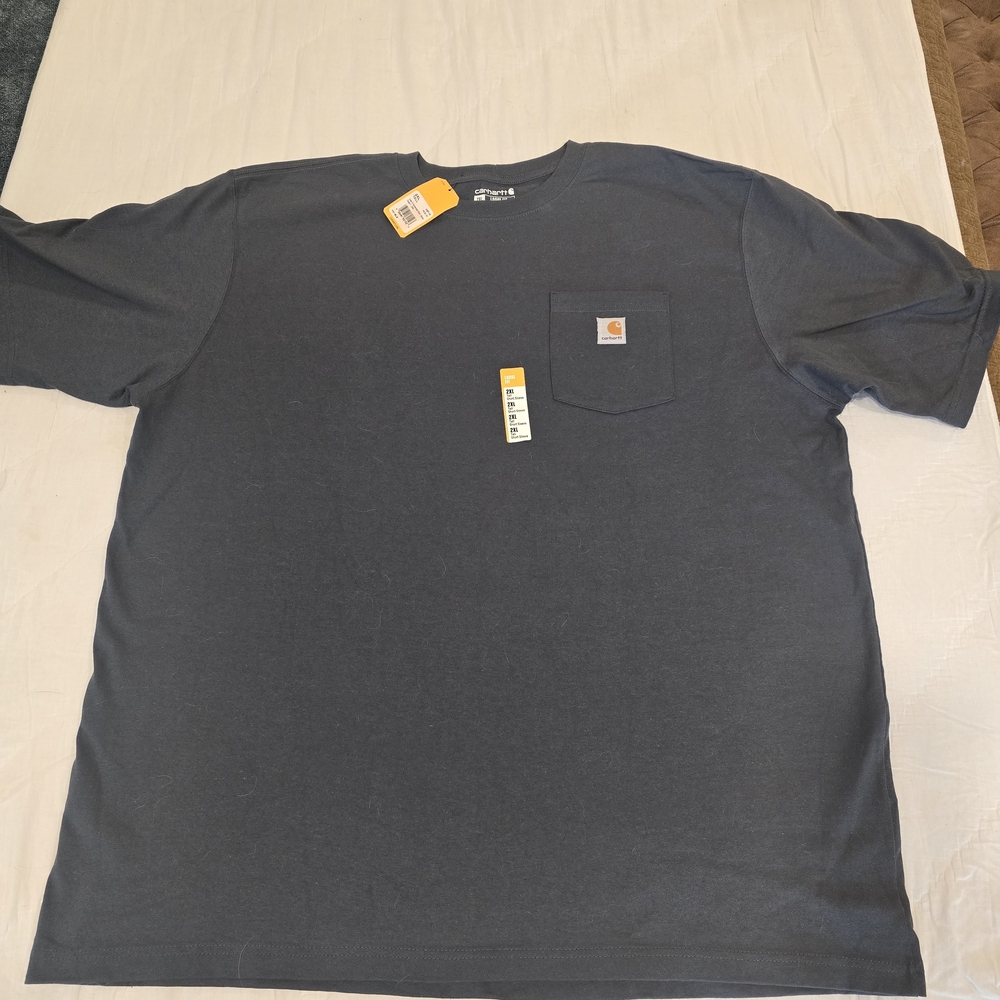 Carhartt Men's Dark Gray Short Sleeve Tee